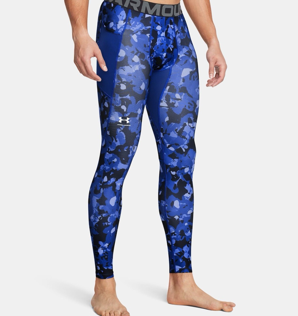 その他 #800.mens under armour print pants Under Armour Men's Large Heatgear Armour UA Printed Leggings