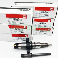 6x 0445120255 Cummins Fuel Injectors Fits For 2003-2004 Dodge Ram 2500 3500 5.9l