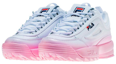 fila disruptor blue and pink
