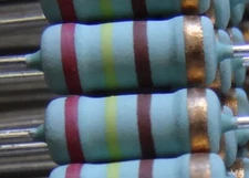 2 pcs  240 ohm 2W Wire Wound Power Resistors.with flameproof coating