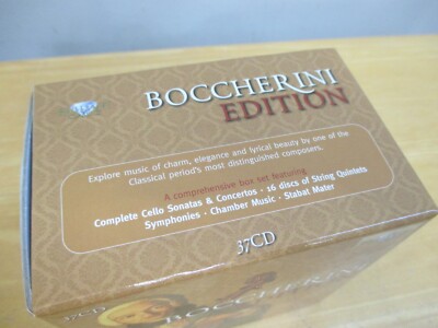 Luigi Boccherini Edition 37 CD Box Set 2012 | eBay