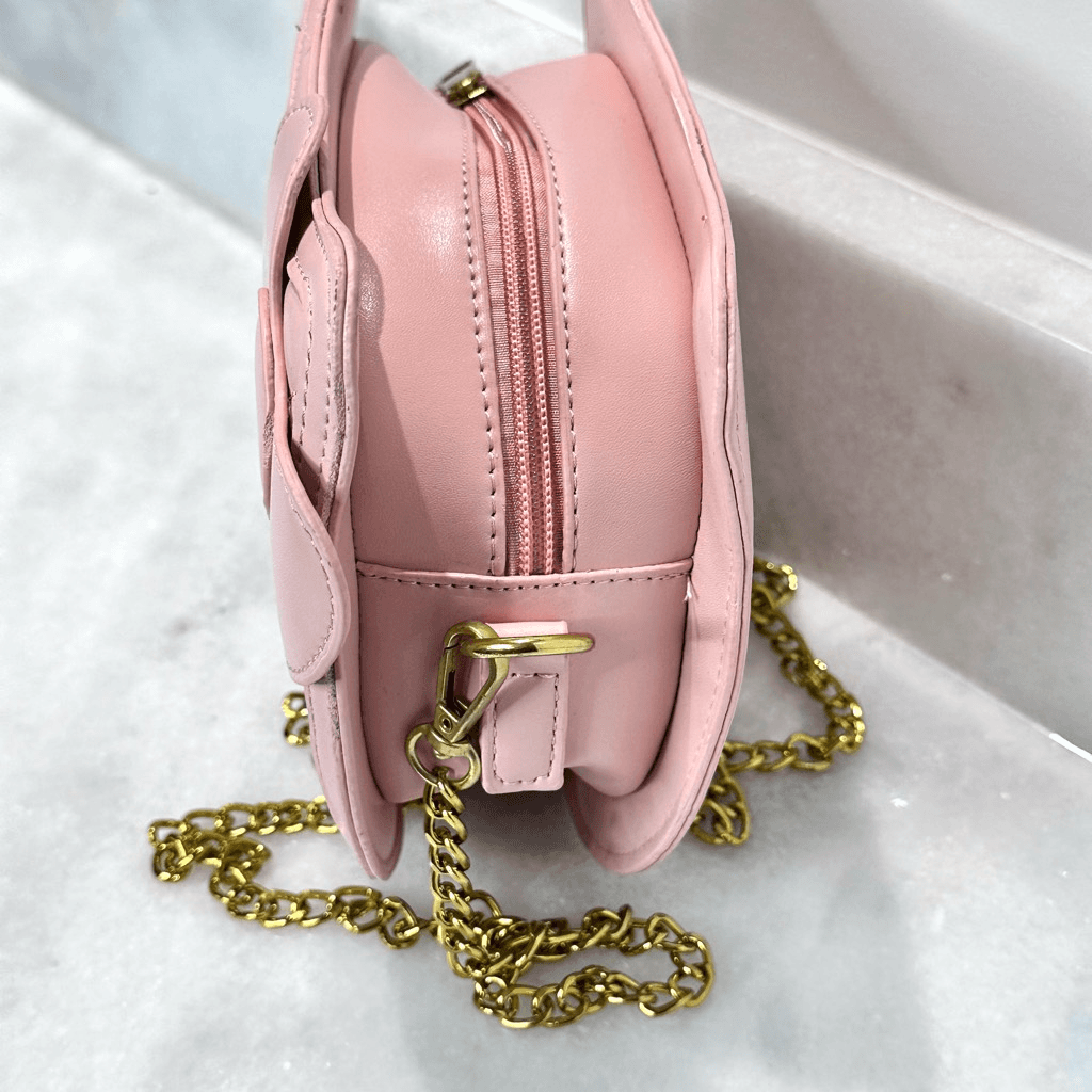 NWOT Hello Kitty Style Vegan Leather Gold Chain Strap