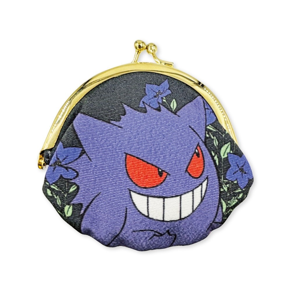 ゲンガーがま口 PC363 Pokemon Center Gamaguchi Coin Case Japanese Pattern Gengar