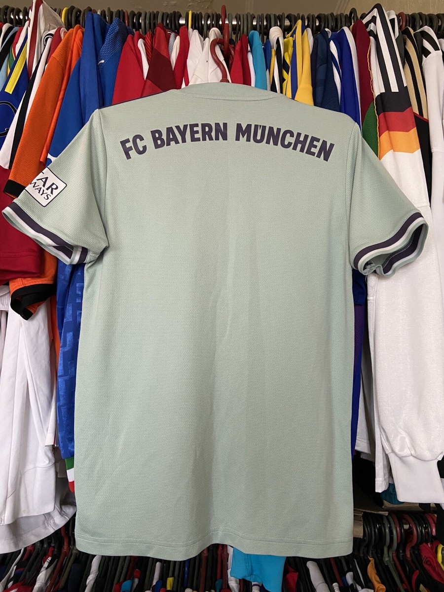 BAYERN MÜNICH 2018 2019 AWAY AWAY FOOTBAL SHIRT SOCCER JERSEY