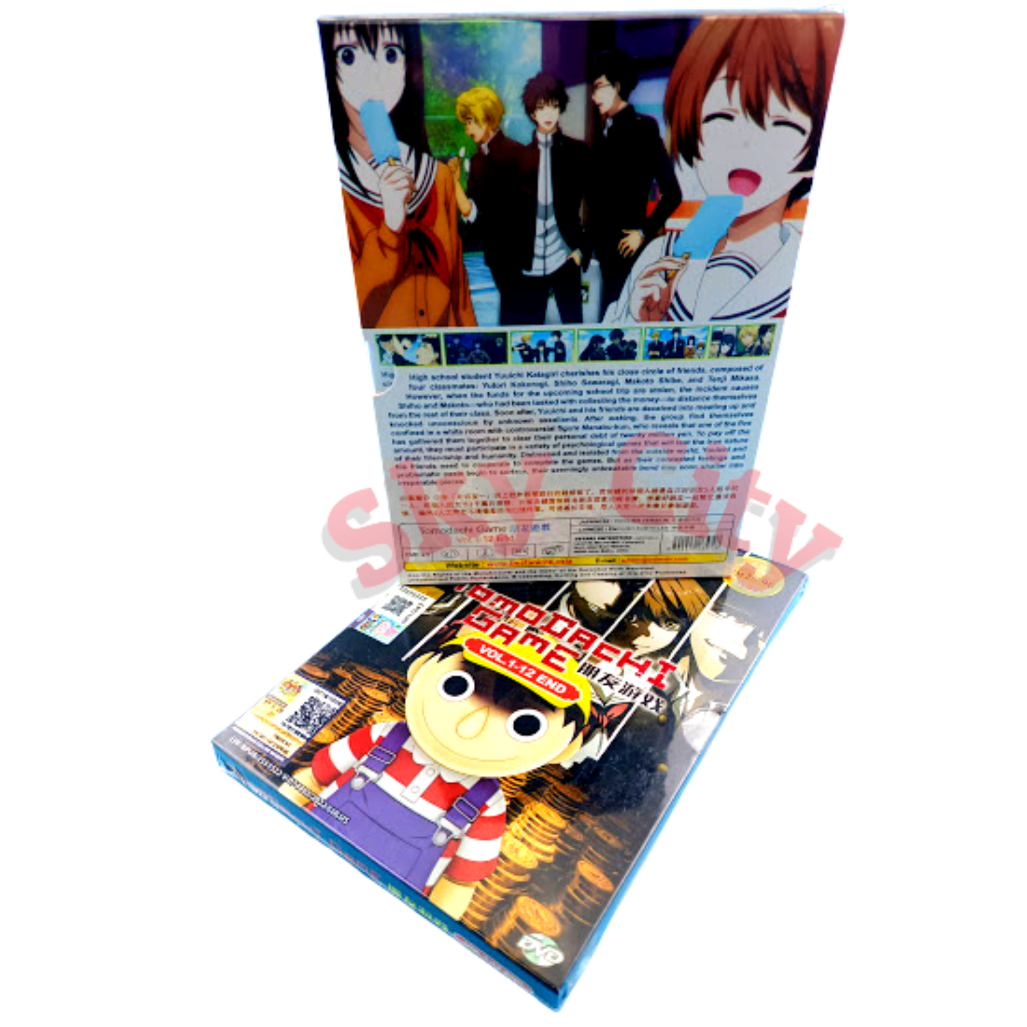 DVD Anime Tomodachi Game (Friends Game) Complete Series (1-12 End) English  Dub