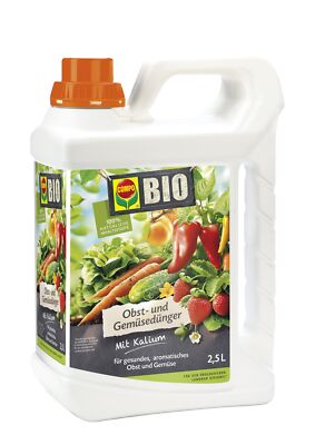 COMPO BIO Obst- und Gemüsedünger 2,5l
