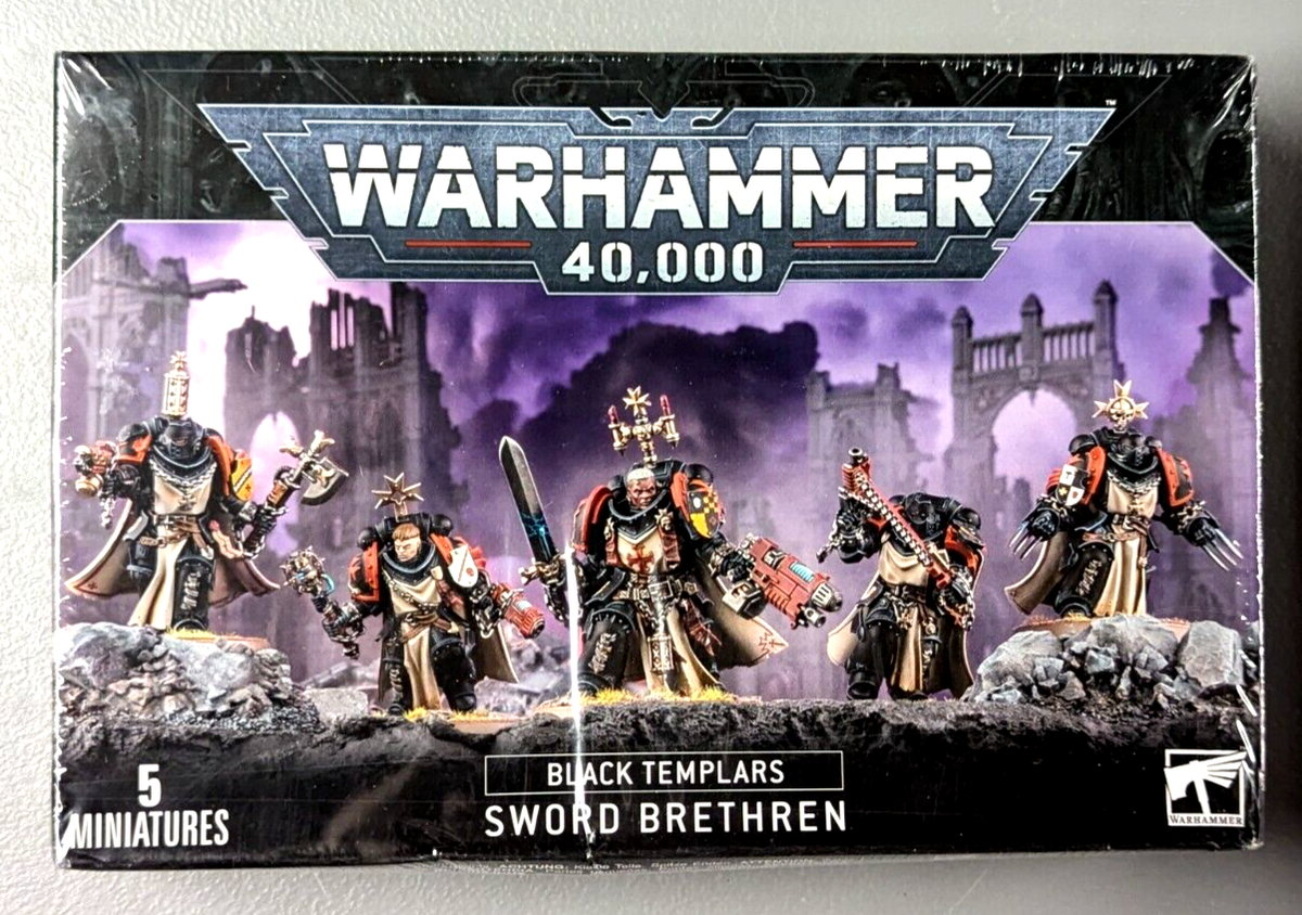 Warhammer 40k - Black Templars SWORD BRETHREN - Sealed New in Box