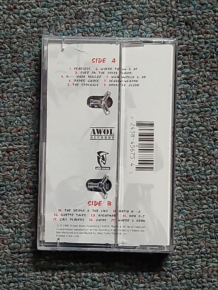 MARVALESS Fearless - SEALED cassette - PARENTAL ADVISORY - 1998 ca24 | eBay