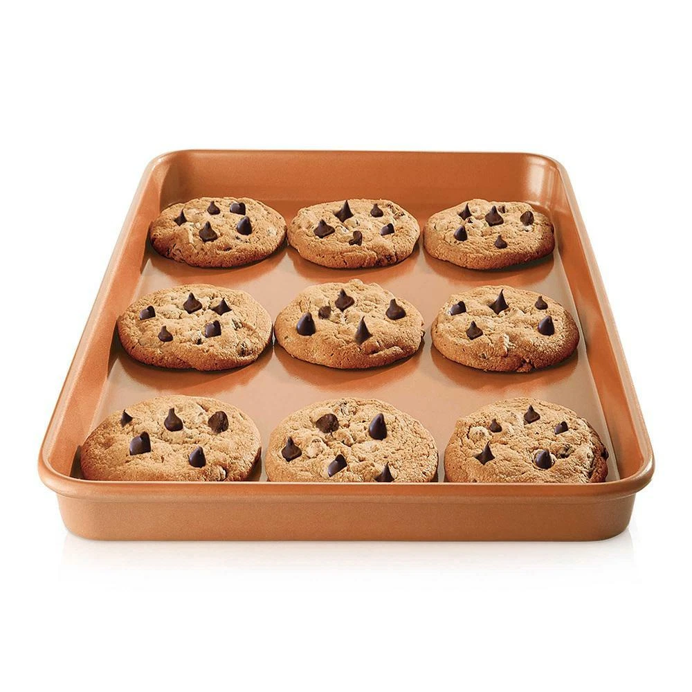 Gotham Steel Non-Stick Cookie Sheet Baking Pan, 12 x 17