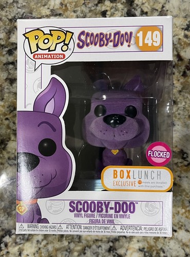 Scooby-Doo (Flocked) (Purple) | Vinyl 