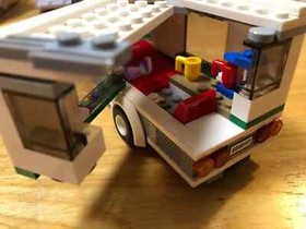 Van and Caravan from Lego City Van and Caravan retired 60117
