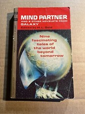 MIND PARTNER edited by H.L. Gold  1963 Permabook FIRST PRINTING paperback SCIFI