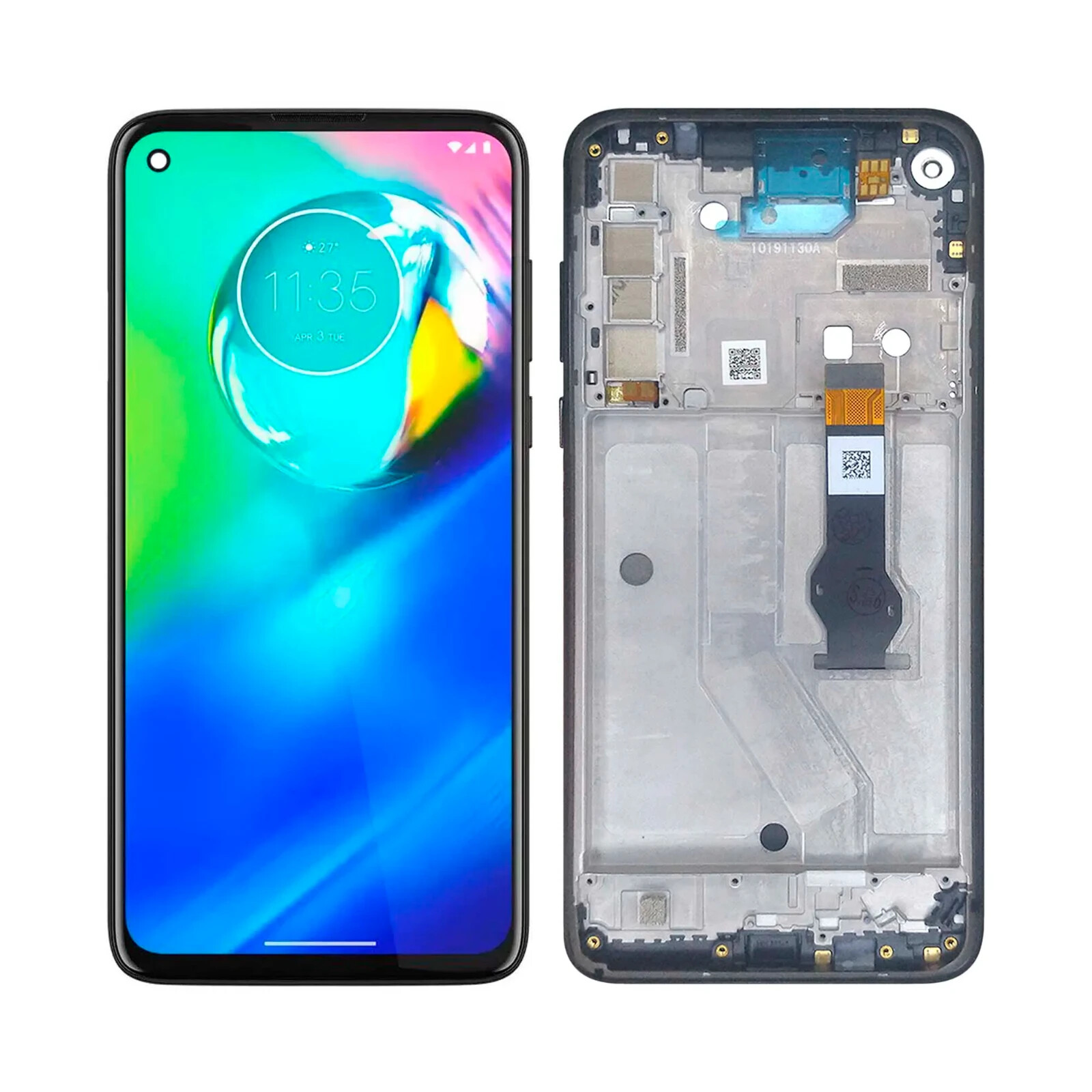 DISPLAY LCD TOUCH FRAME SCREEN MOTOROLA MOTO G8 POWER NERO XT2041 SCHERMO