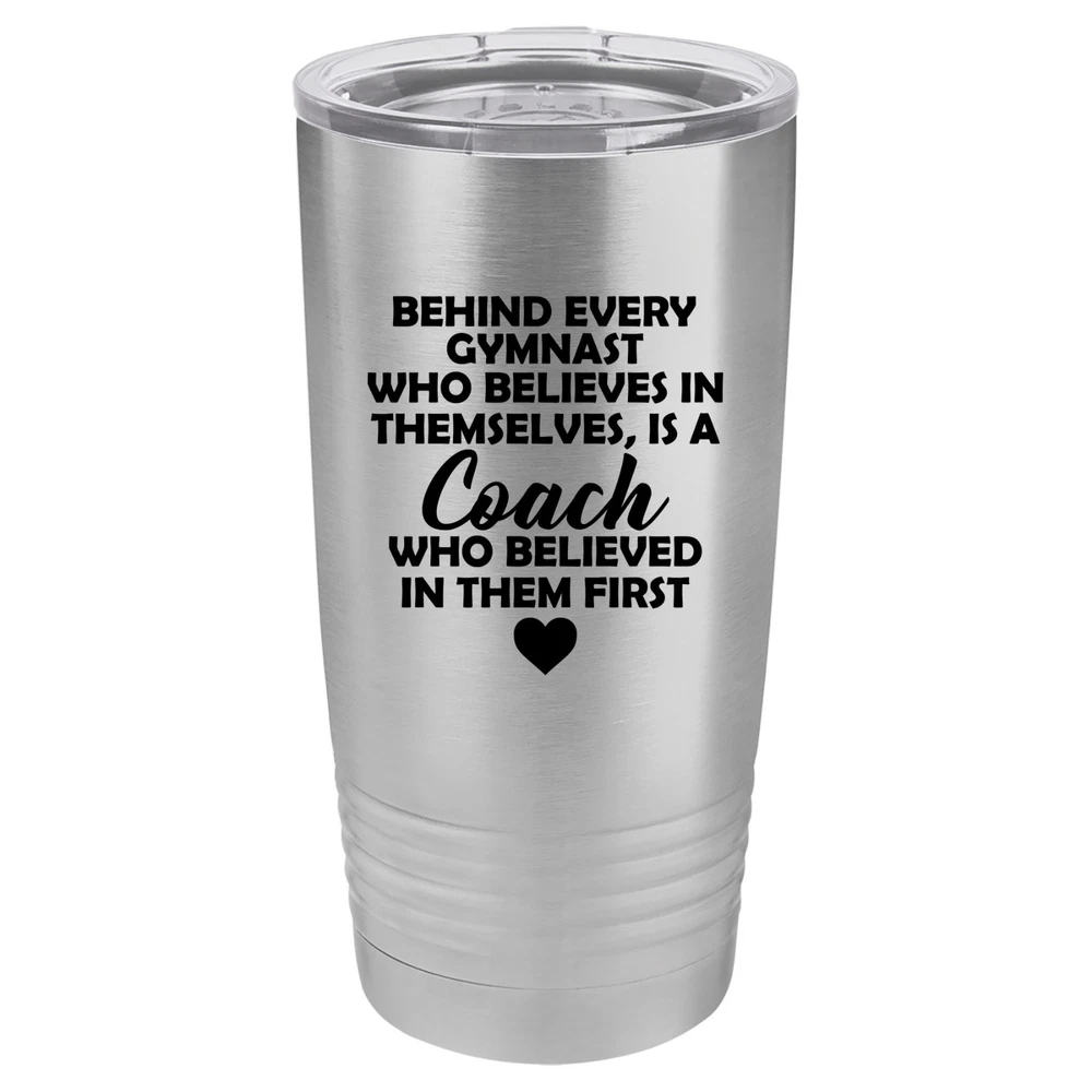 20oz 30oz Vacuum Insulated Travel Mug for Gymnastics Coaches