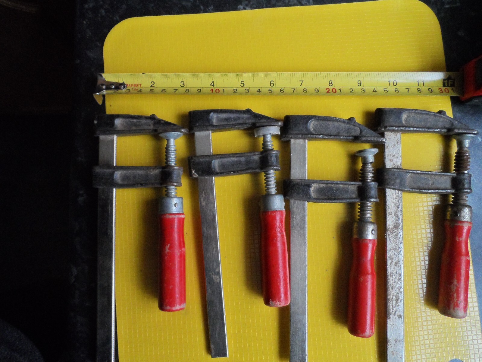 4 Vintage F clamps eBay