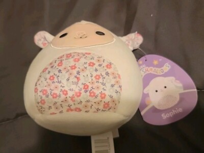 Sophie The Lamb 5'' Easter Plush 2022 Floral Squishmallows NWT