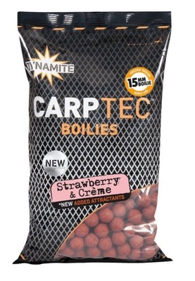 Boilies Carp-Tec Strawberry & Creme 20 MM 1.8 KG Dynamite Baits