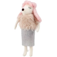 Primitives by Kathy Glamour Poodle Felt Critter 450786