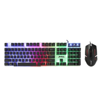 Jedel GK100 RGB Gaming Keyboard & Mouse Set: Buy Online at Best Price in Egypt - Souq is now