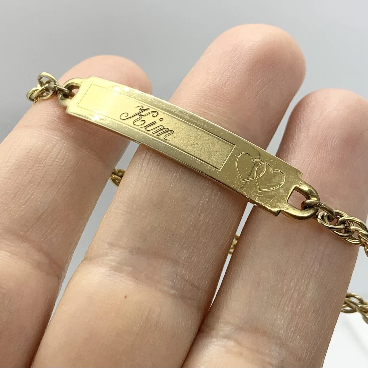 Gold Name Bracelet Designs 2024 | favors.com