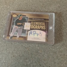 2007 UPPER DECK ELEMENTAL AUTOGRAPHS ALBERT PUJOLS AUTO ERROW CARD