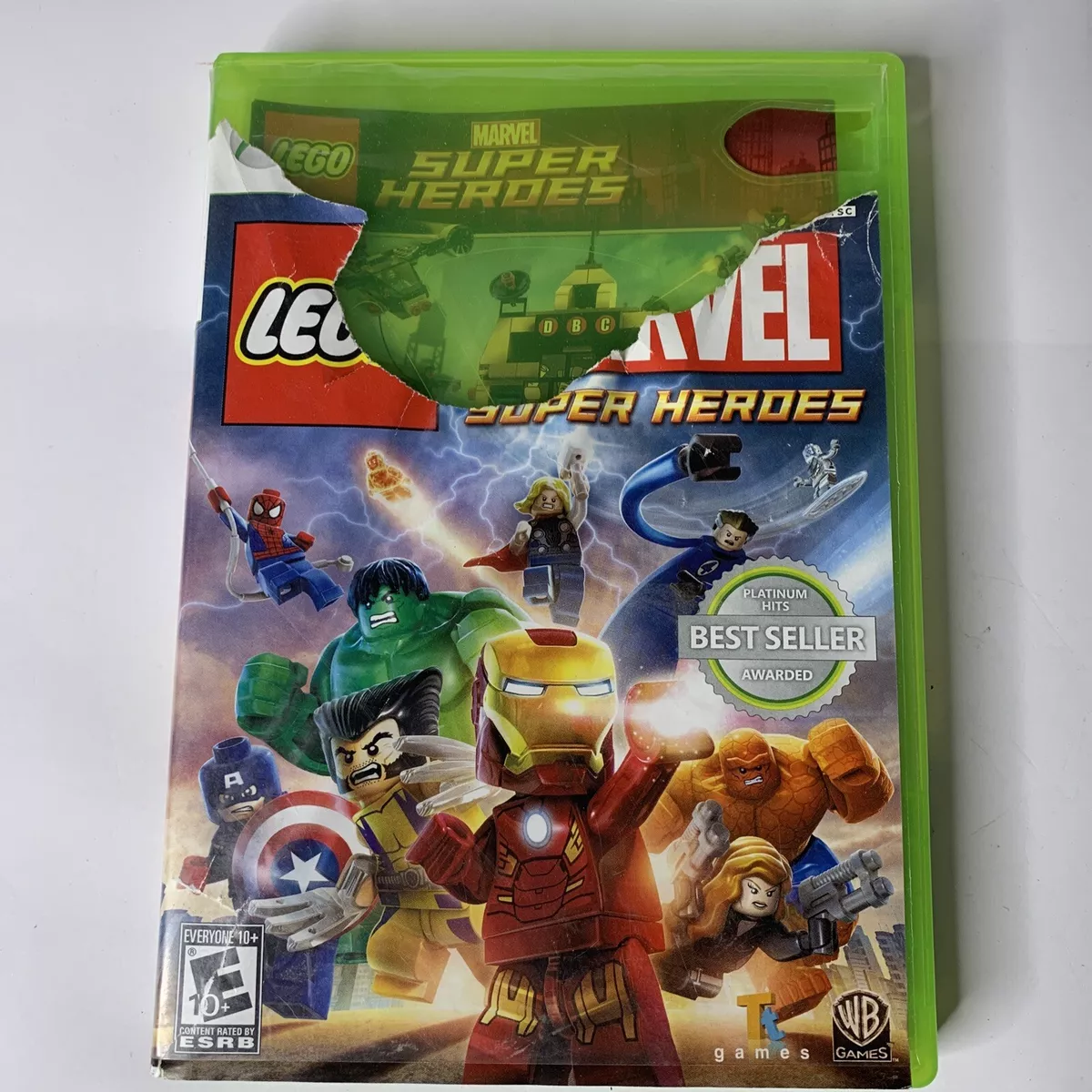 LEGO Marvel Super Heroes (Microsoft Xbox 360, 2013) Complete Tested VG Game