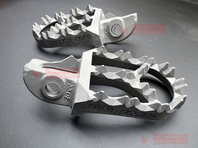 IMS 343302-M CORE MX Stainless Steel Footpegs 3.25''L x 2.125''W - Made In USA