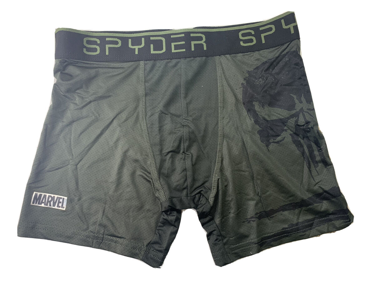 Spyder, 3 Pk - Marvel Punisher Boxer Briefs Performance Underwear
