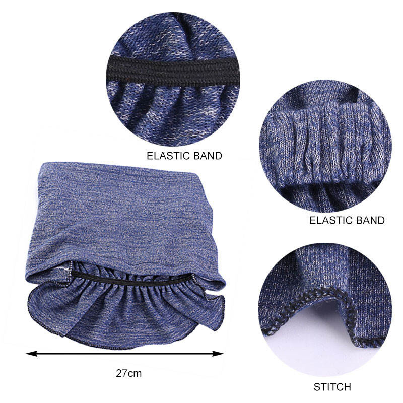 Cotton/spandex Turban Soft Hats 6 Colors Optional Stretch  display picture 3