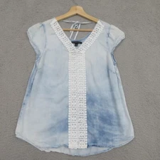 Signature Studio Shirt Women S Blue Fairycore Fairy Earthy Ethereal Whimsical