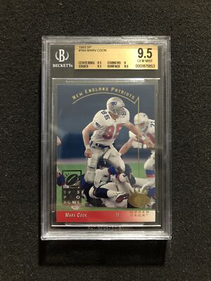 1993 Upper Deck SP MARV COOK #164 BGS GRADED 9.5   GEM MINT   PRO BOWL A