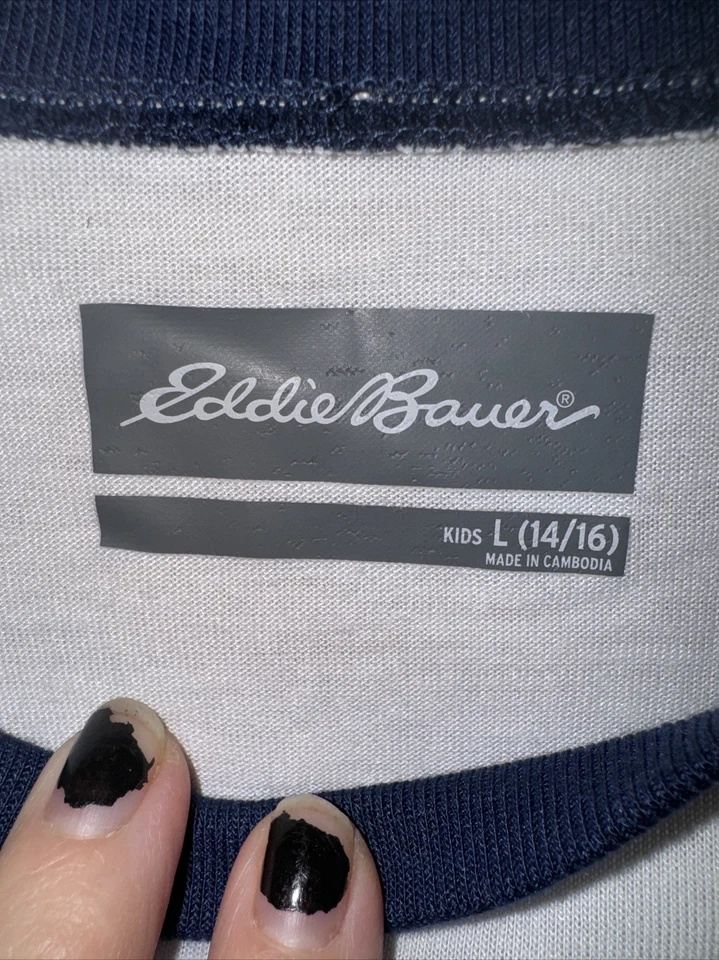 EDDIE BAUER   ADVENTURE Shirt  Boy  LARGE 14/16 Shirt - Image 3 of 4