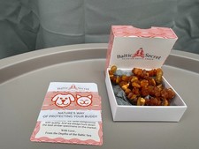 2er Set Bernsteinketten für Hunde & Katzen – Baltic Secret – ca. 24cm