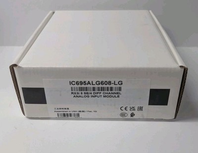 GE FANUC PLC Analog Input Module IC695ALG608 New In Sealed Box