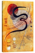 Leinwandbild Launelinie - Wassily Kandinsky