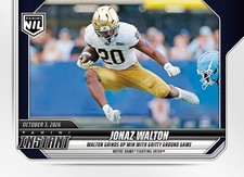 2026 Panini Instant NIL #5-JWA Jonaz Walton Notre Dame Fighting Irish PRESALE