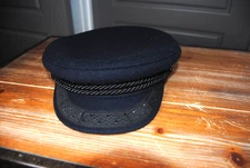 Prinz Heinrich Nautical  Boat Captain sailor Hat Echte Mütze Germany D Blue   56