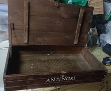 Scatola di legno vini Antinori "Te Duce Proficio"