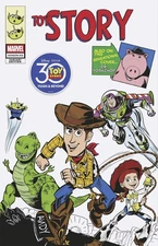 Avengers #32 Marco Forcelloni Pixar Toy Story Homage Variant (NM)