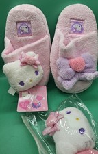 Hello Kitty 2007 Retro Slippers Mix  Match Mascots US Kids 11-13 ADORABLE