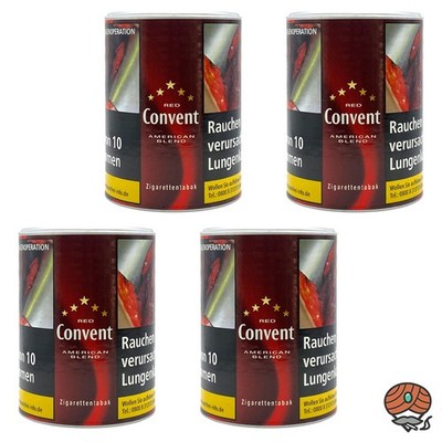 Convent American Blend Zigarettentabak Dose 4x 150g