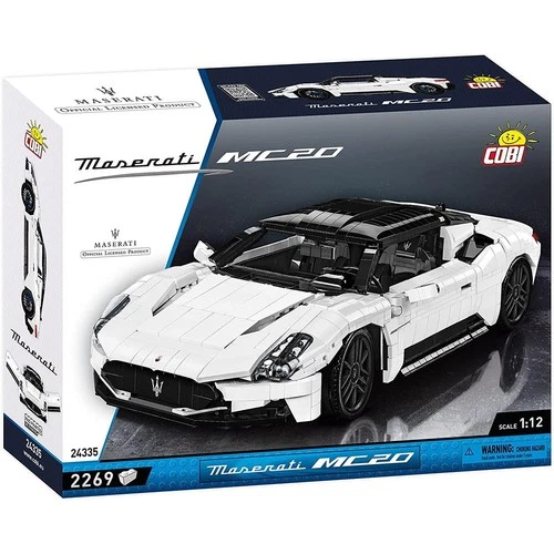Cobi Sportwagen Maserati MC20 1:12 Bausatz Konstruktionsspielzeug Modellauto