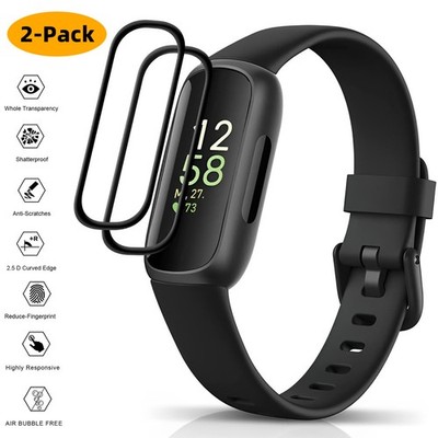 Schutzfolie Für Fitbit inspire 3 Panzerfolie Displayschutzfolie 2er-Pack
