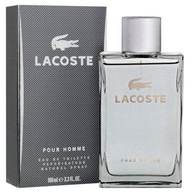LACOSTE POUR HOMME EDT 3.3 OZ 100 ML SPRAY NIB SEALED 100% AUTHENTIC