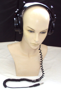 Vintage 70's SONY DR-S3 Dynamic Stereo Over-Ear Headphones ~ Made in Japan