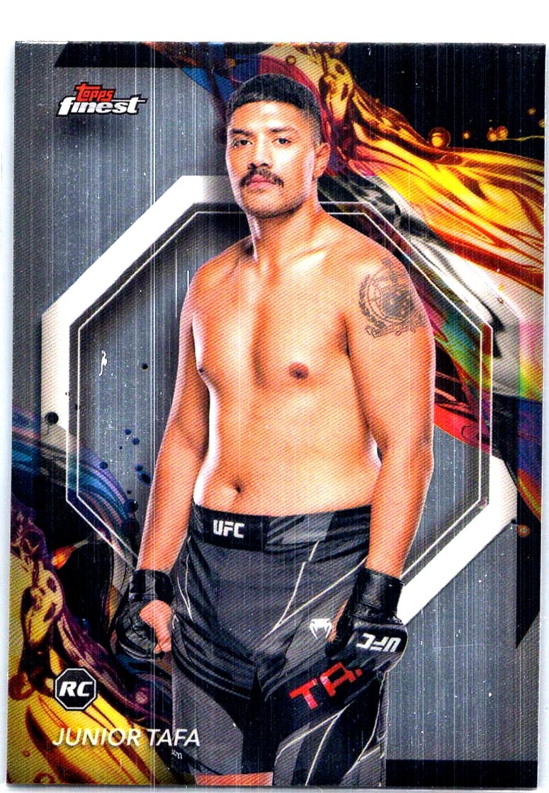 2024 Topps Finest UFC #159 Junior Tafa