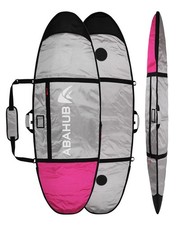 Abahub Premium 90 X 24 Travel Bag Foam Padded Surf Board Cover Longboard