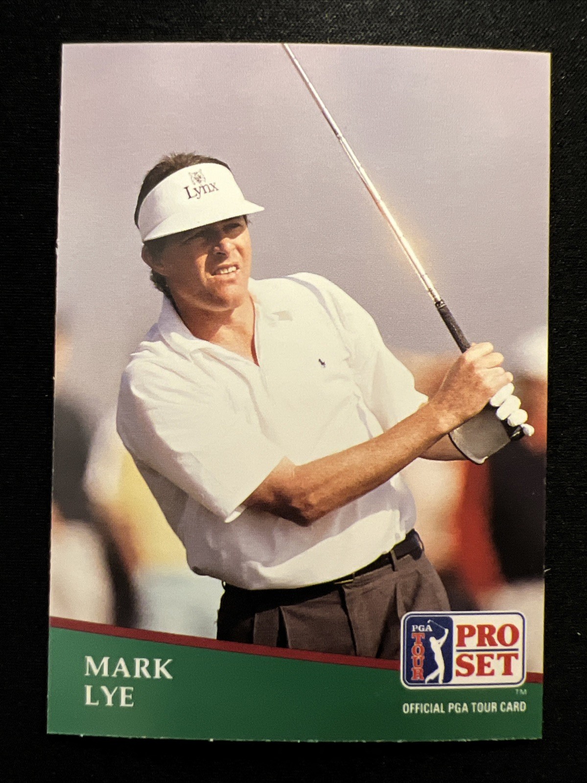 1991 Pro Set: PGA Tour #104 Mark Lye ⛳🐷⛳