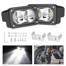 3 Led Work Light Bar Pods Spot Flood Offroad Driving Fog Wiring Harness Kit Utv 3 Led Work Light Bar Pods Spot Flood Offroad Driving Fog Wiring Harness Kit Utv