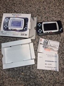 Wonder Swan Color Crystal Black Complete CIB